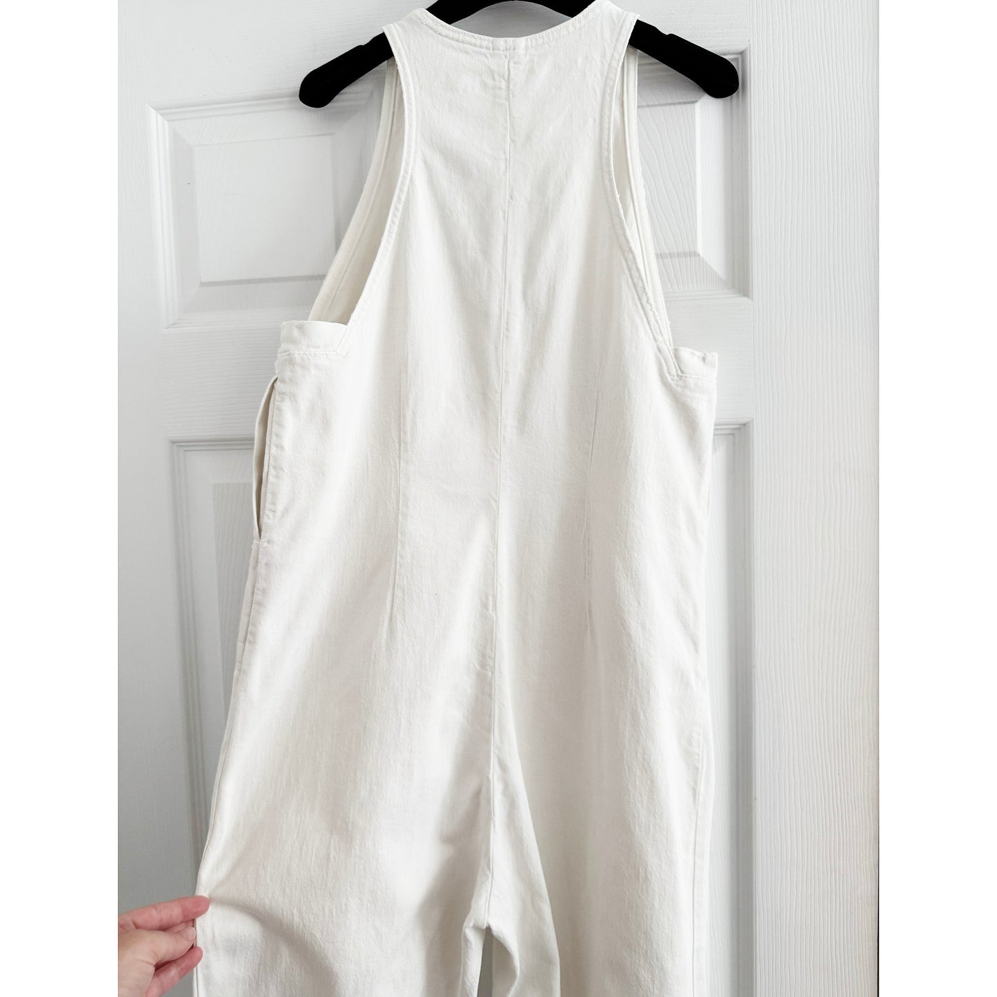 Rachel Comey "Buxton" Jumpsuit in "Natural", size 6