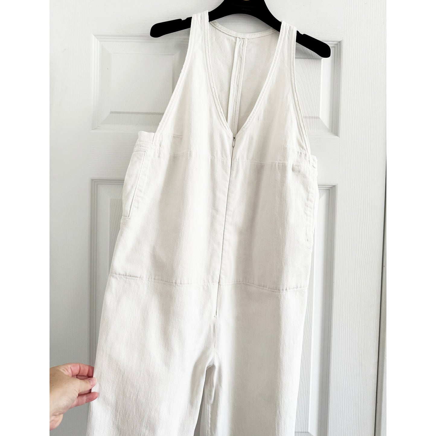 Rachel Comey "Buxton" Jumpsuit in "Natural", size 6