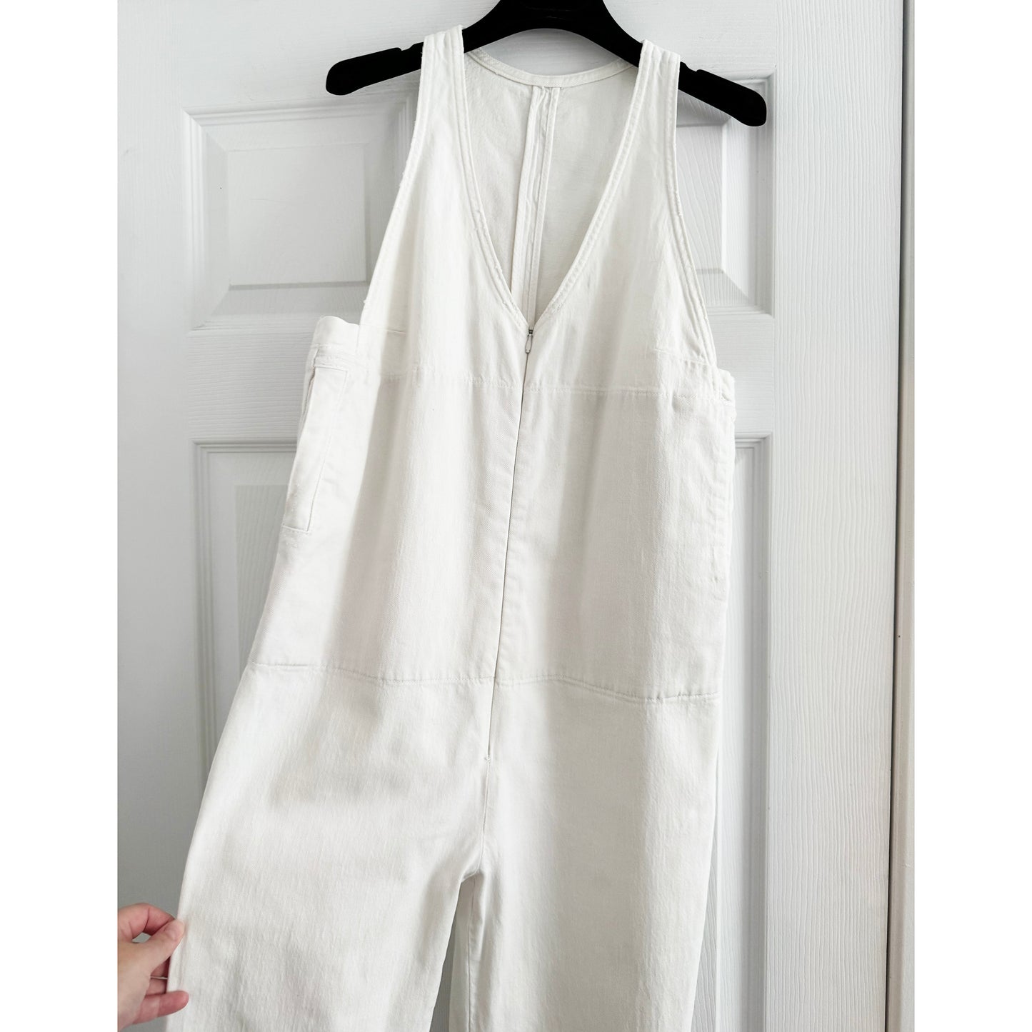 Rachel Comey "Buxton" Jumpsuit in "Natural", size 6