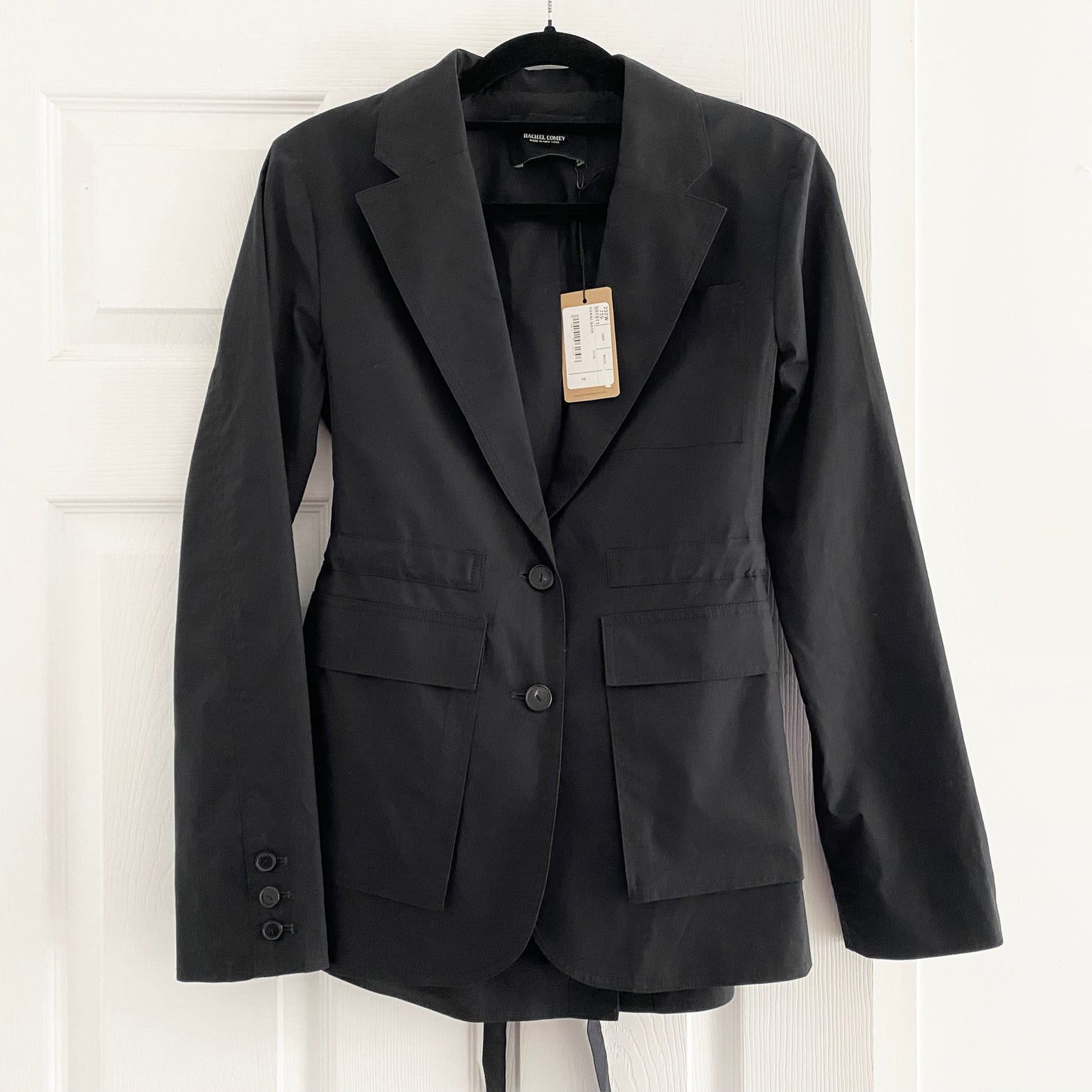 Rachel Comey "Donne" Blazer in Black, size 2