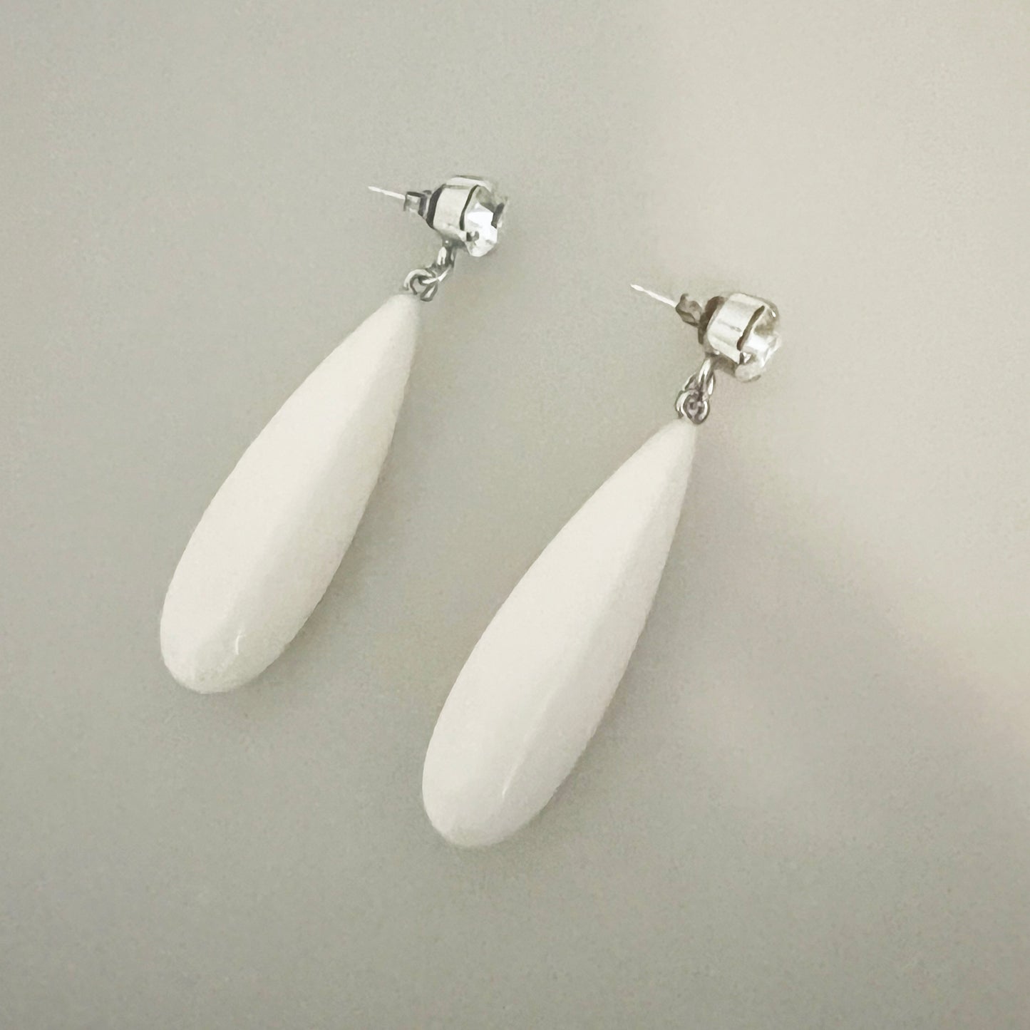 Rachel Comey "Mini Palomba" Earrings in Bone