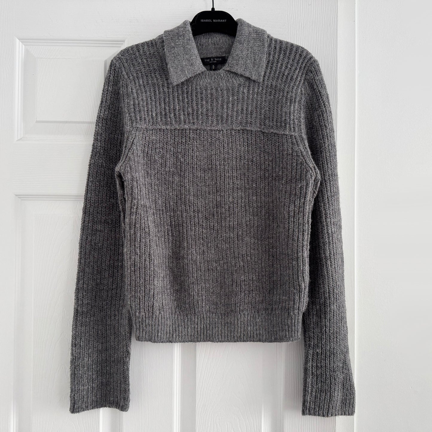 Rag&Bone "Madix" Sweater in Grey, size Medium