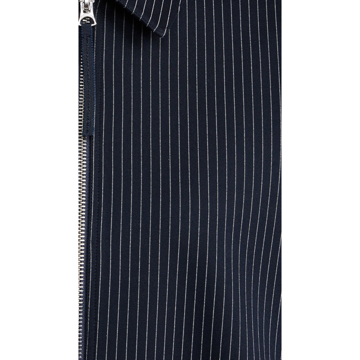 Rag & Bone "Junie" Pinstripe Top in Navy, size Medium