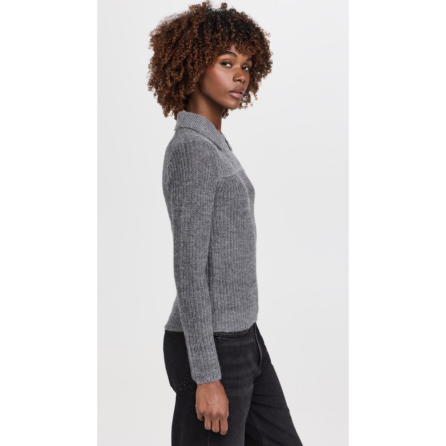 Rag&Bone "Madix" Sweater in Grey, size Medium