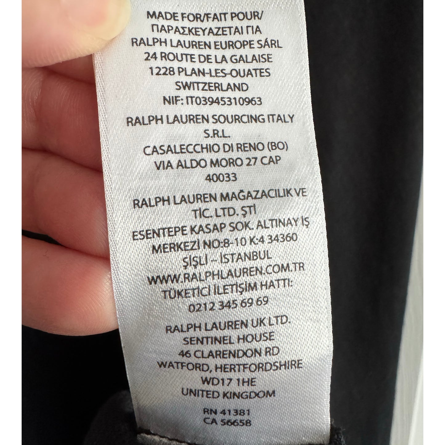 Polo Ralph Lauren Linen Tank Dress in Black, size Small