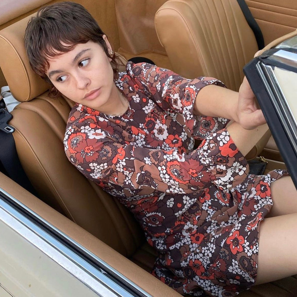 Réalisation Par "The Mary Jane" Dress in "Shrooms", size Small (fits like XS)