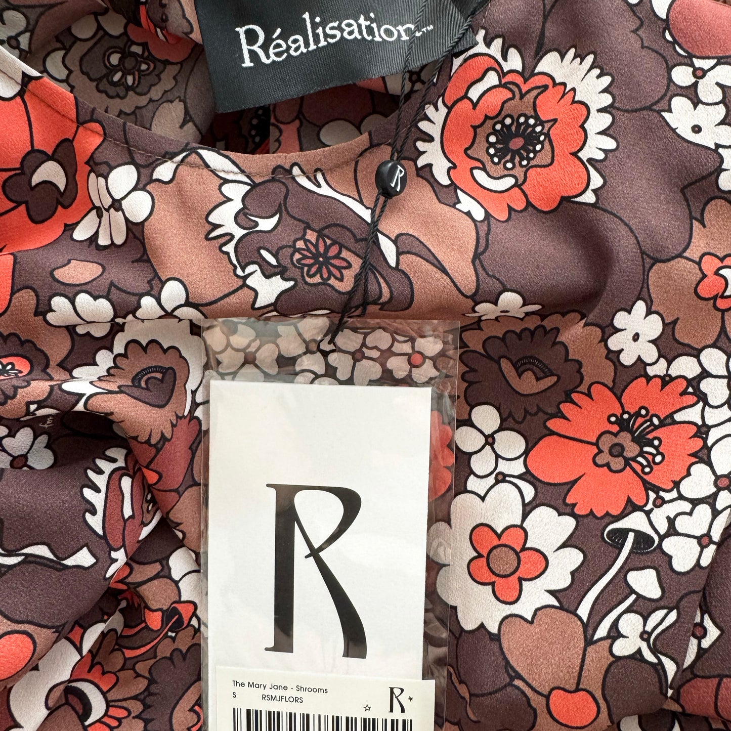Réalisation Par "The Mary Jane" Dress in "Shrooms", size Small (fits like XS)