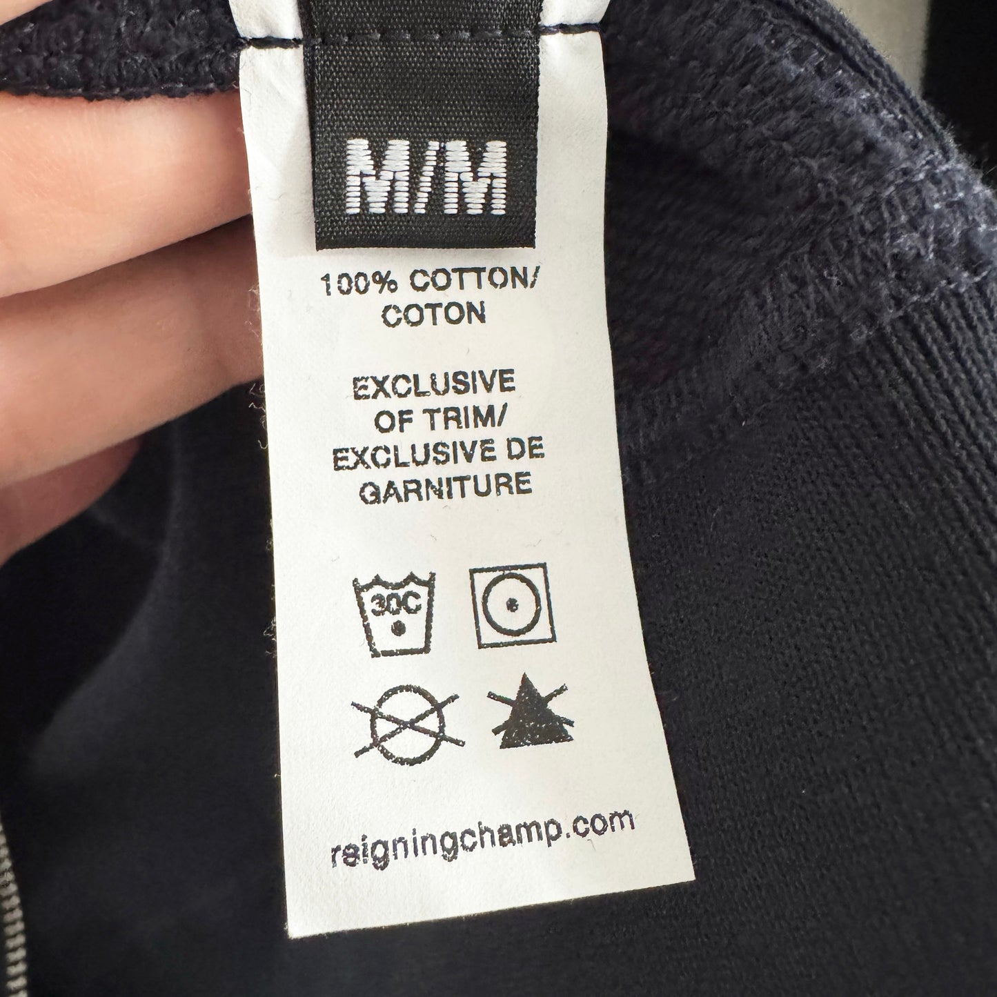 Reigning Champ Sweatsuit in Navy, size Medium (fits S/M)