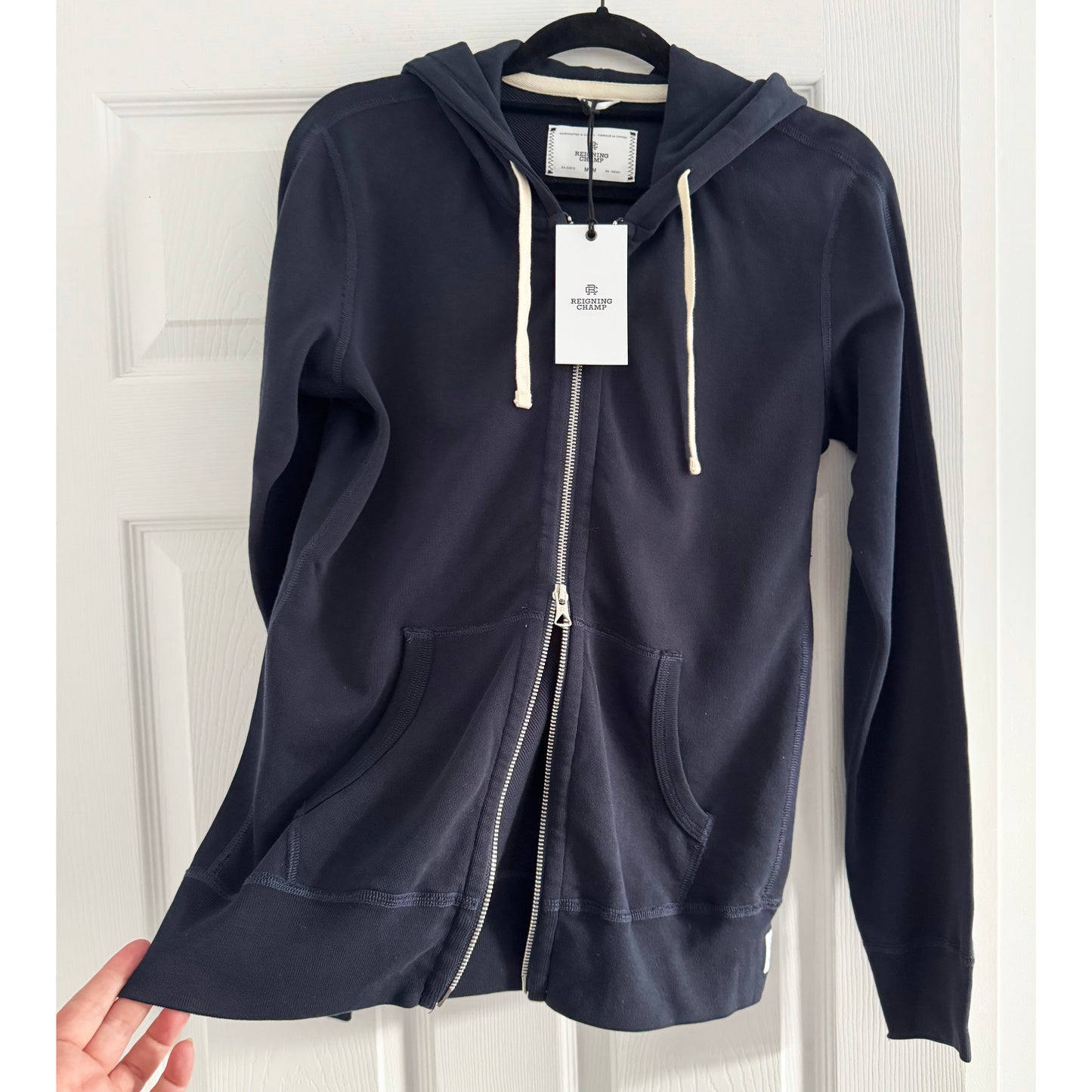 Reigning Champ Sweatsuit in Navy, size Medium (fits S/M)