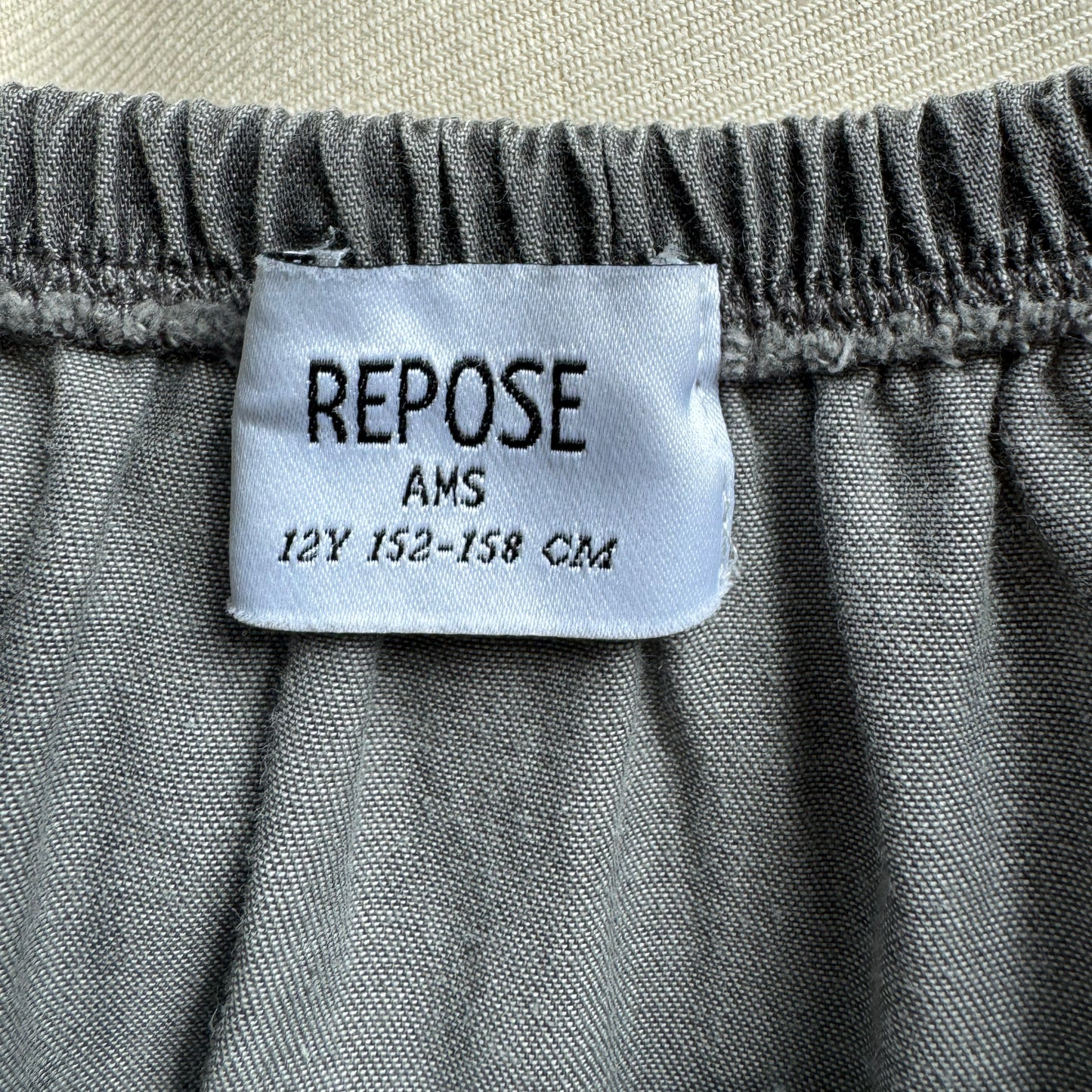 ** KIDS ** Repose Ruffled Skirt in Grey, size 12 years