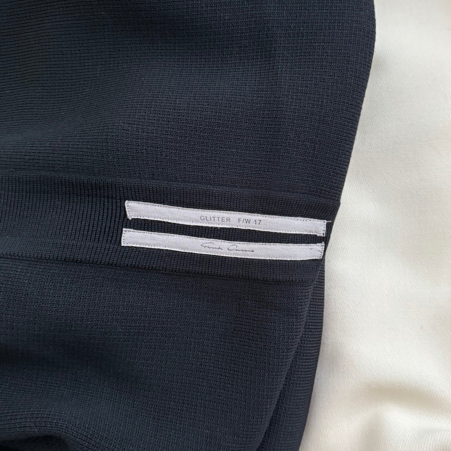 Rick Owens Black "Pyramid" Tunic, size Medium