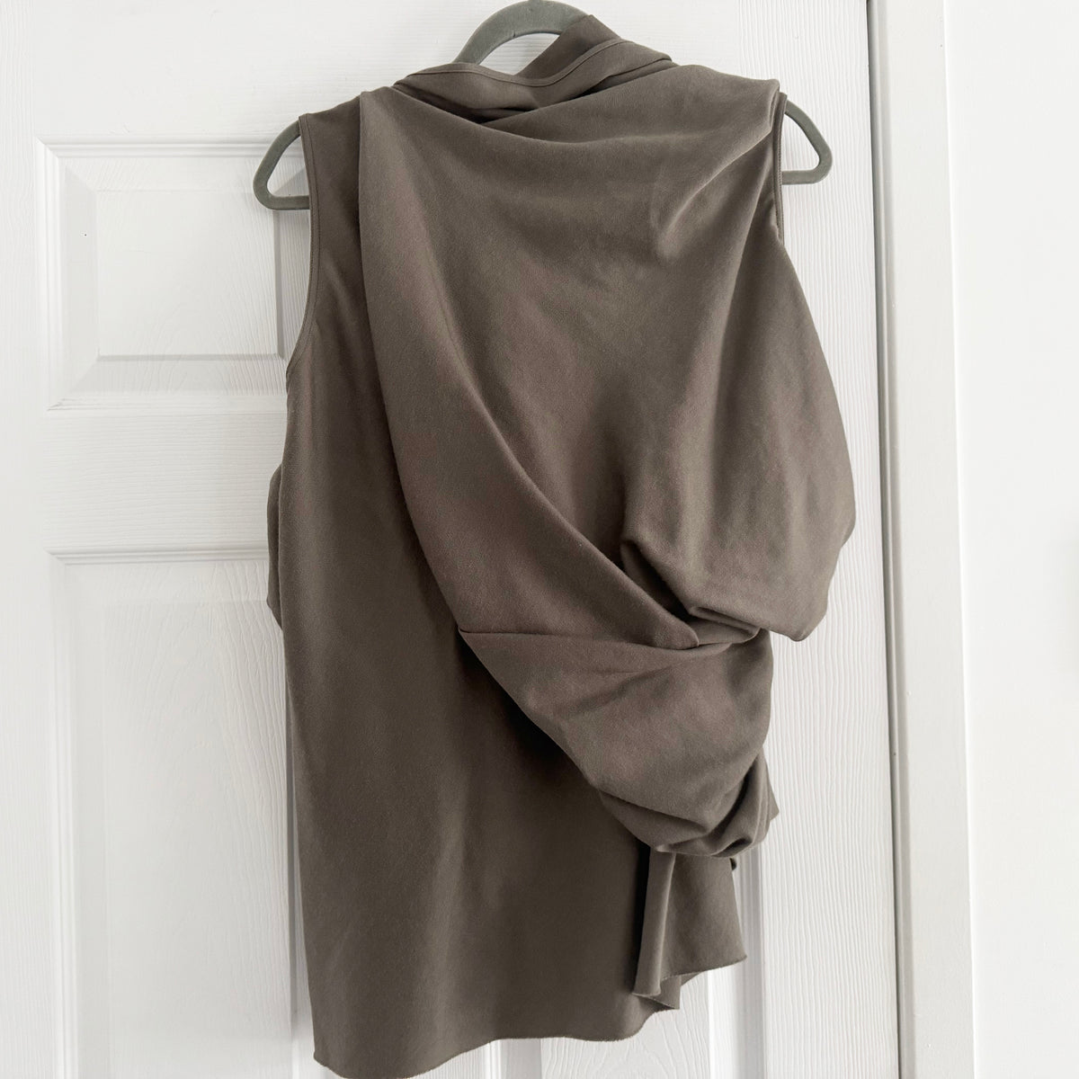 Rick Owens Knot Top in Dark Dust, size 8US