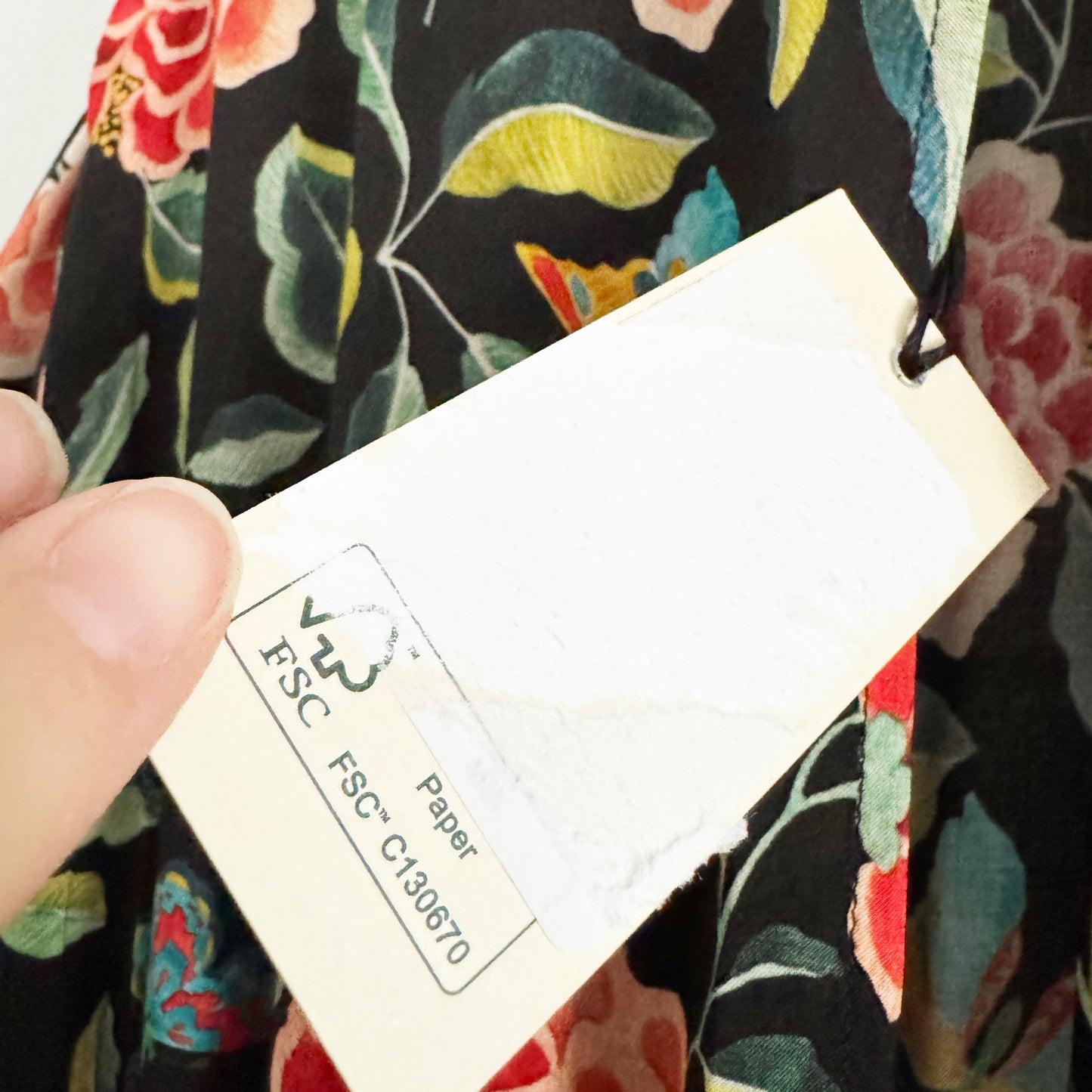 RIXO "Meg" Printed Crepe Dress in Floral/Leopard, size Small