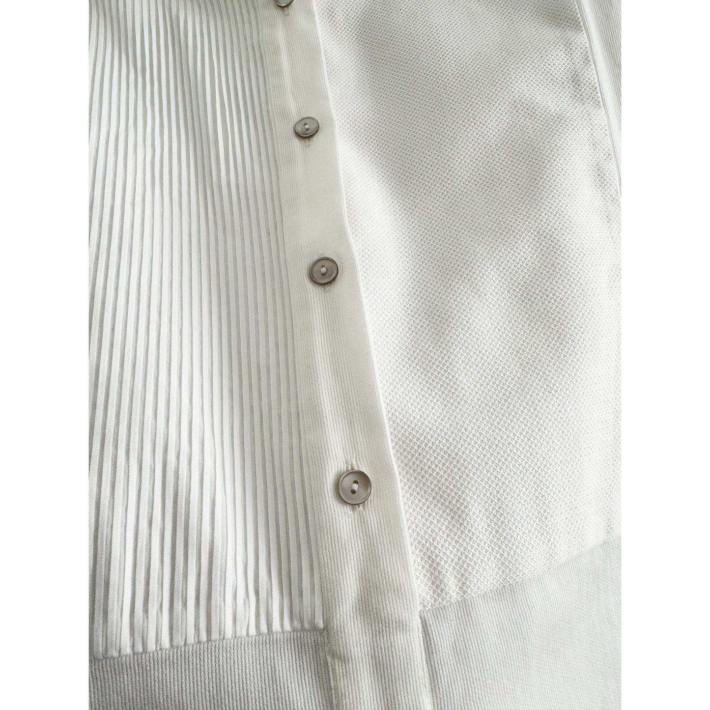 Roland Mouret Tuxedo Shirtdress in White, size 10US (fits like Medium)