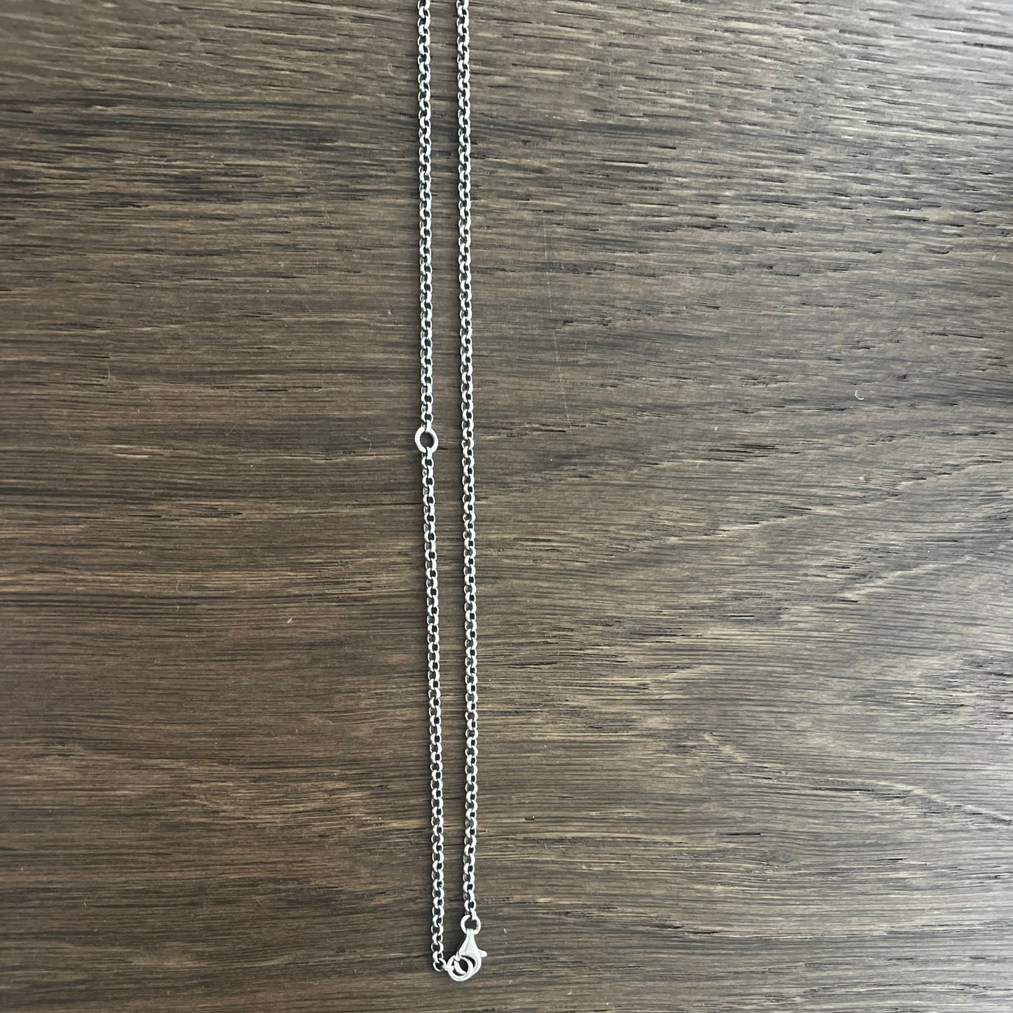 Rosa Maria "Olympe" Diamond Pave Silver Necklace