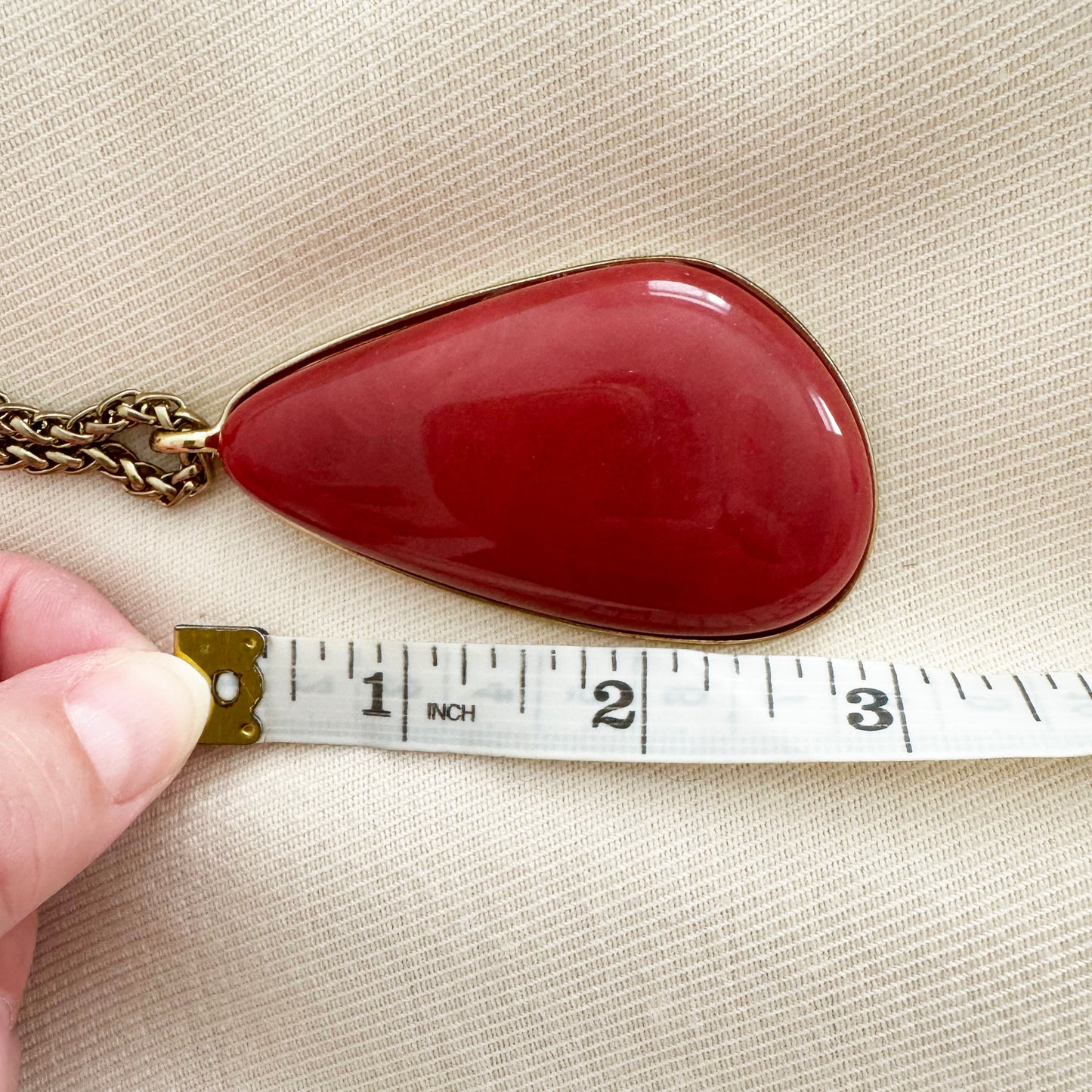 Rosantica Milano Long Necklace in "Gold/Curcuma"