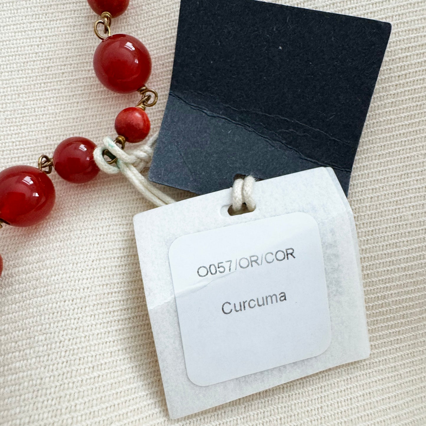 Rosantica Milano Long Necklace in "Gold/Curcuma"