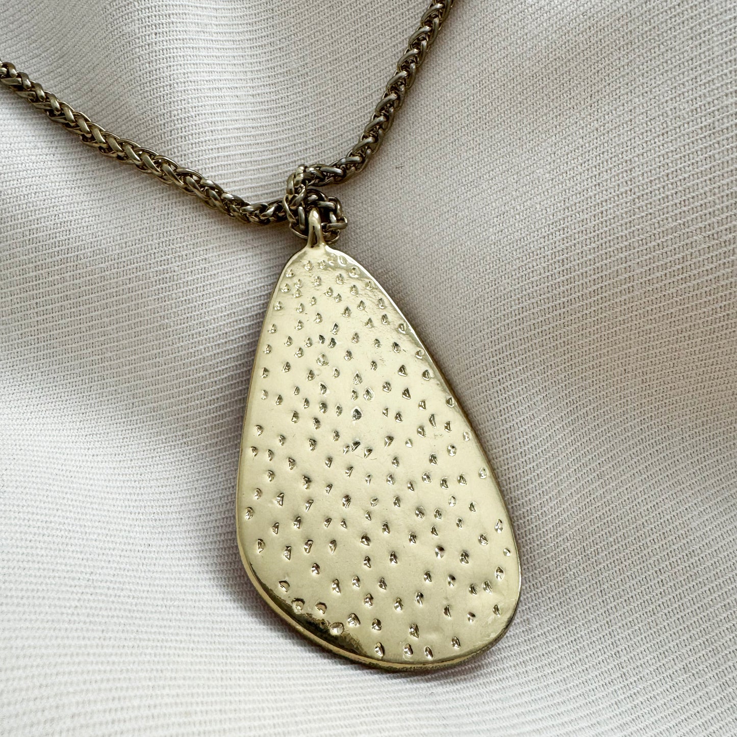 Rosantica Milano Long Necklace in "Gold/Curcuma"