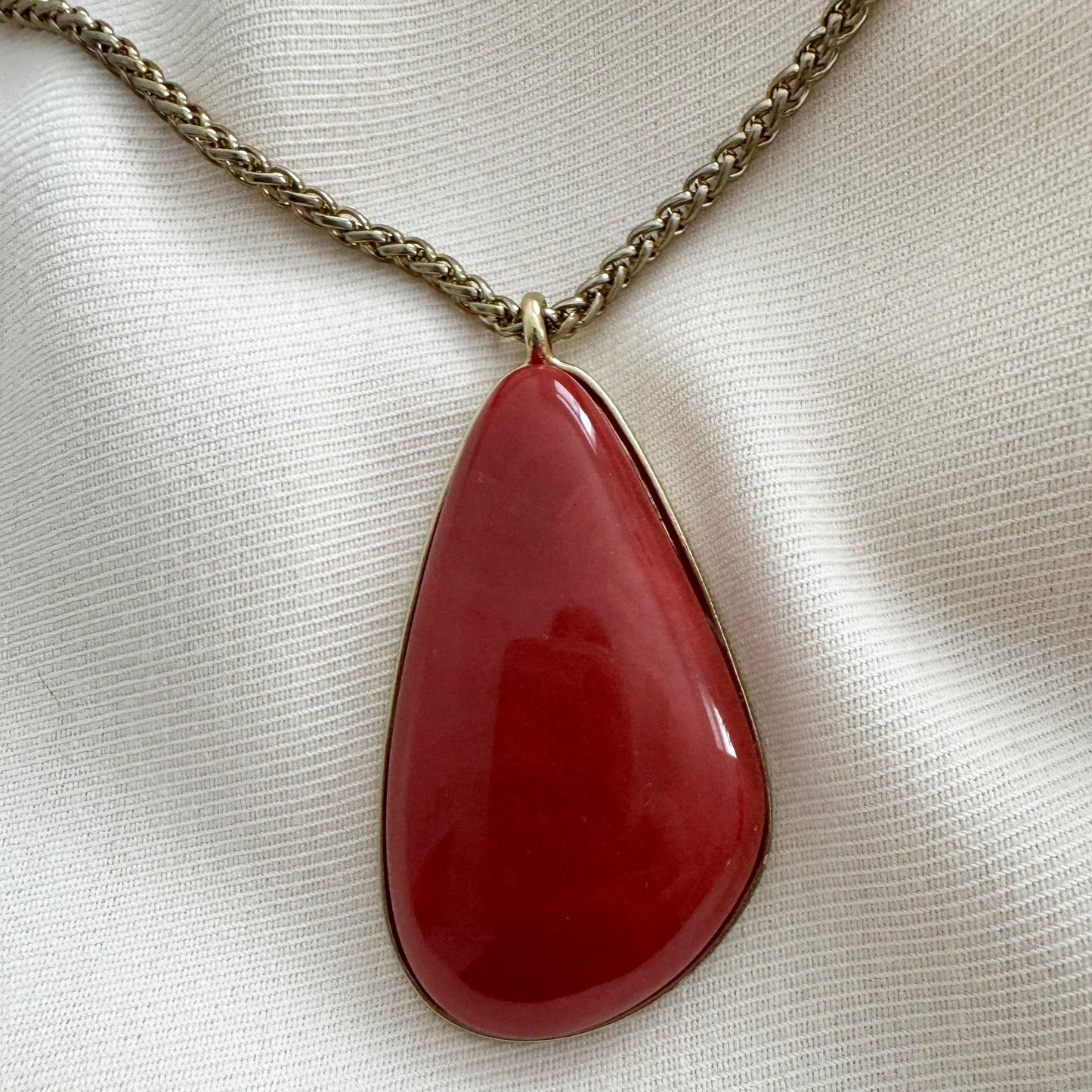 Rosantica Milano Long Necklace in "Gold/Curcuma"