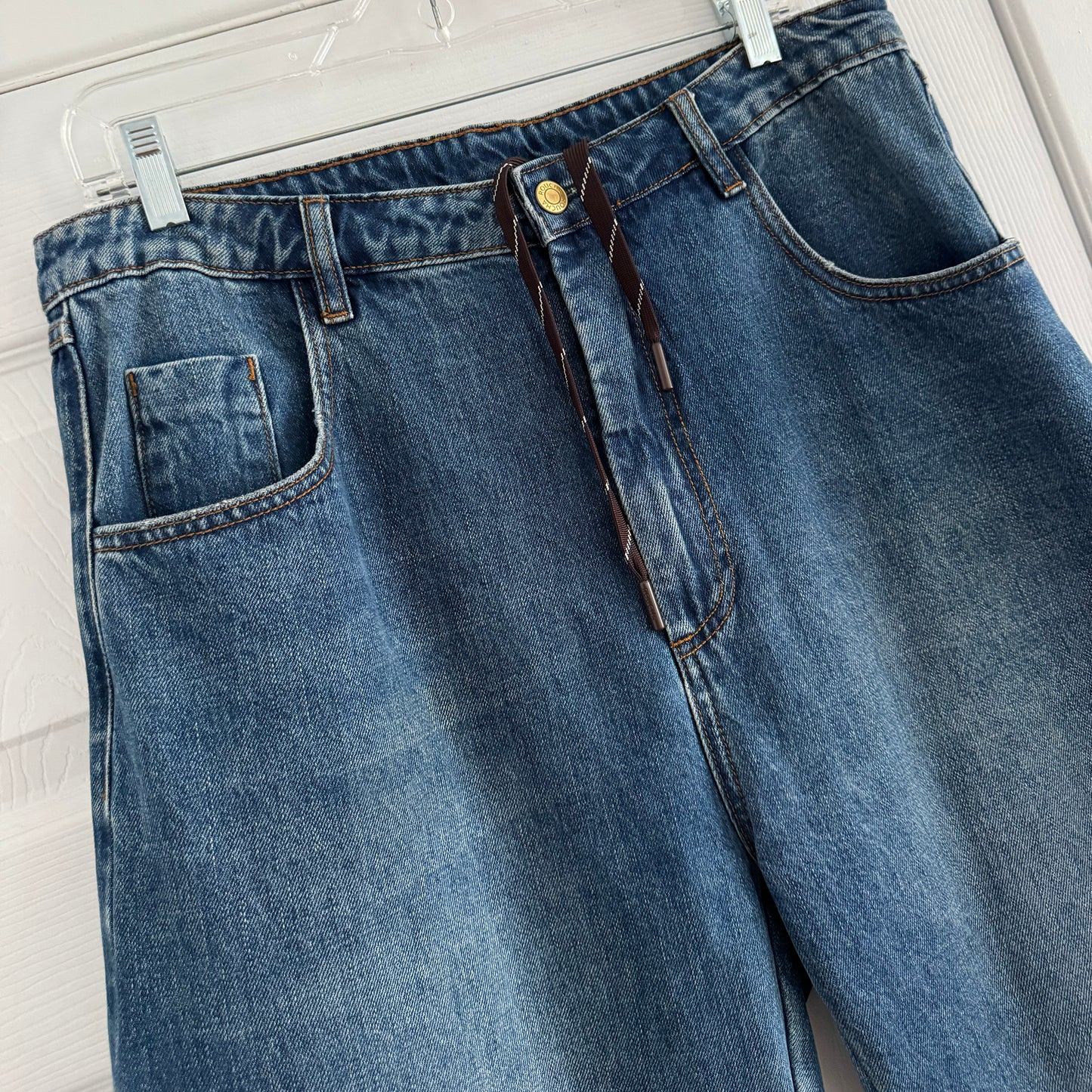 Roucha "Dahm" Jean in Blue, size "B" (like a medium ish)