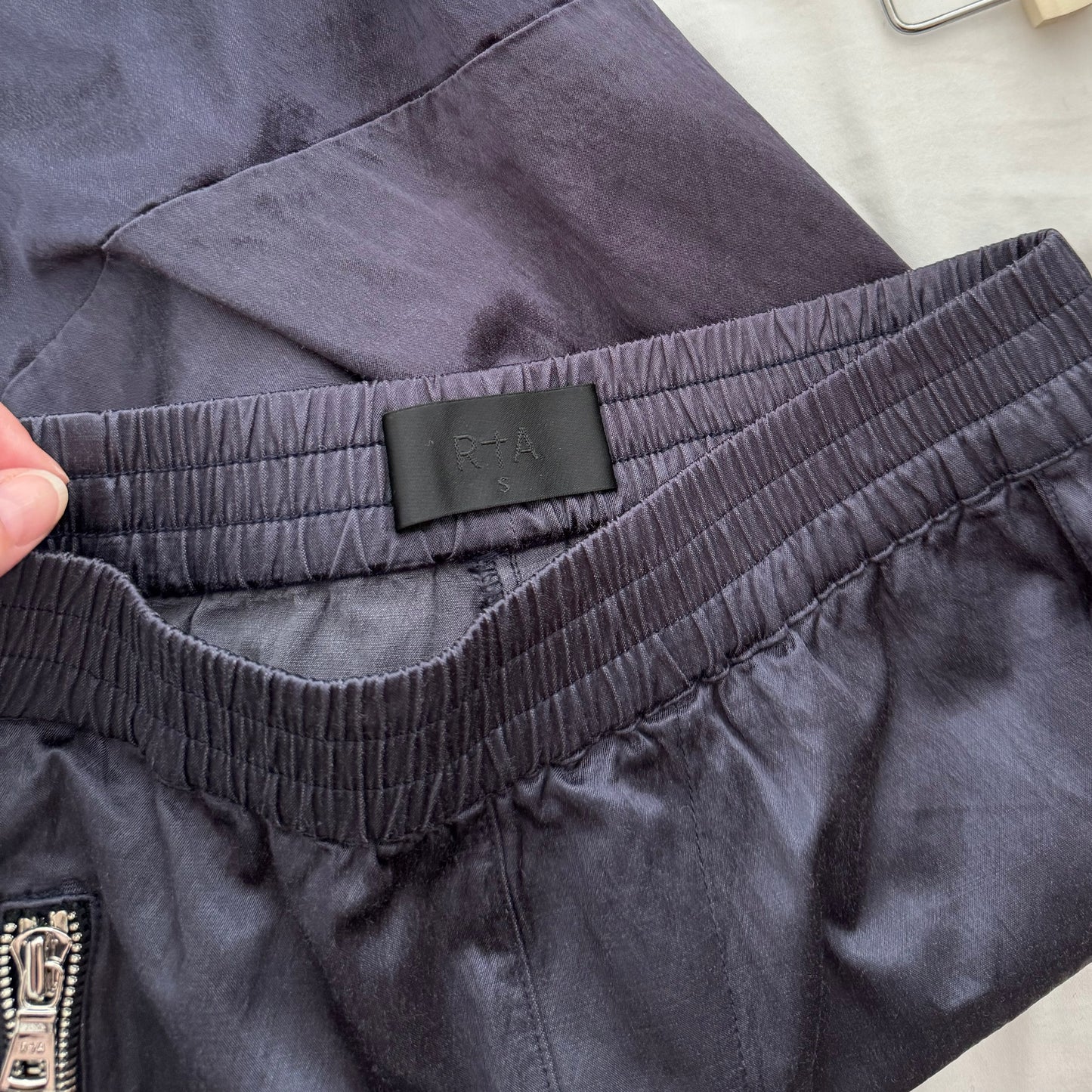 RtA "Finn" Joggers in Navy, size Small (fits XS/S)