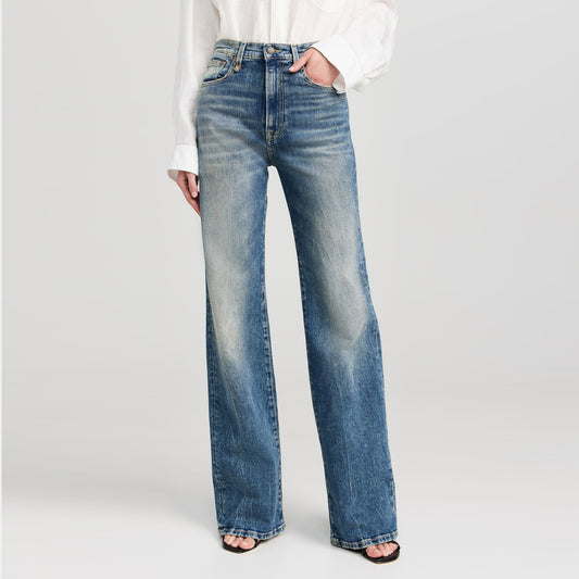 R13 "Jane" Jean in "Kelly Stretch", size 26 ** HEMMED **