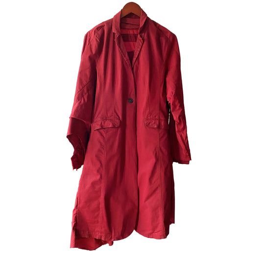 Robe Rundholz Dip rouge avec veste sur le devant, taille XS (convient jusqu'à la taille XXL)