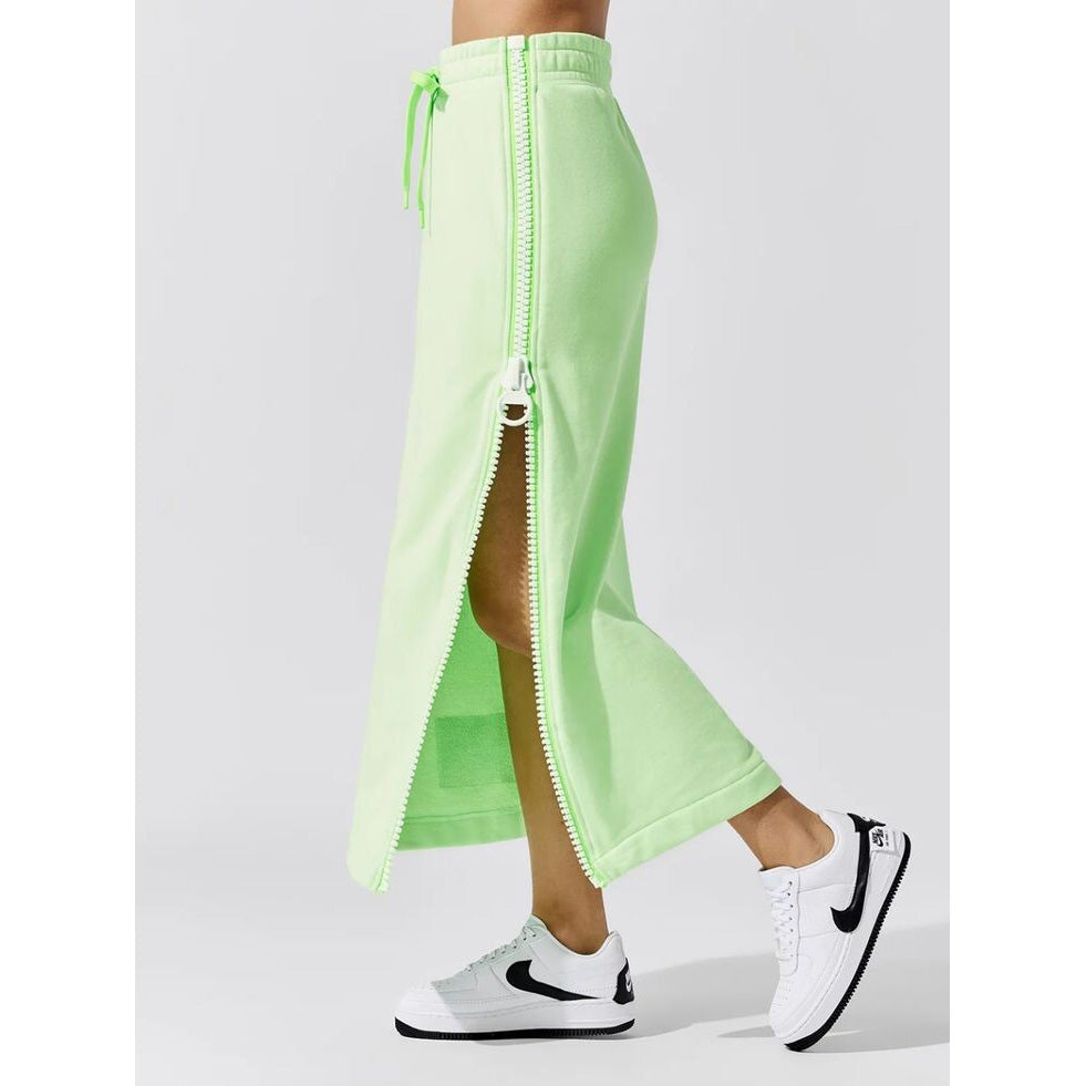 Nike Side Zip Skirt in Green, size Small