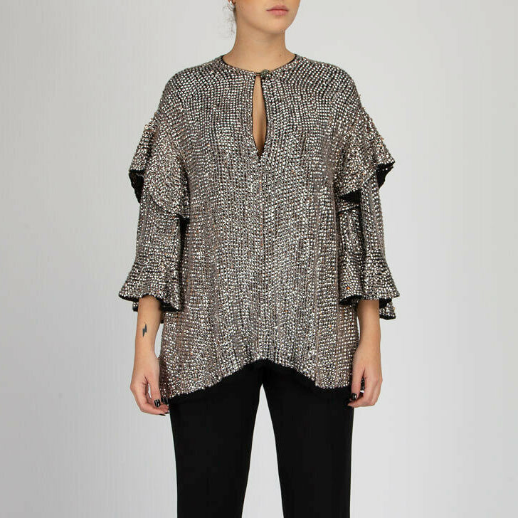 Isabel Marant "Basile" Sequin Top, size "0" (fits size small ish)