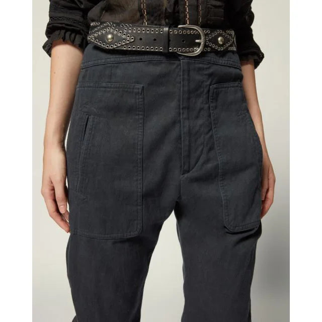 Isabel Marant Etoile "Raluni" Pant in Faded Black, size 38 (fits size 4)