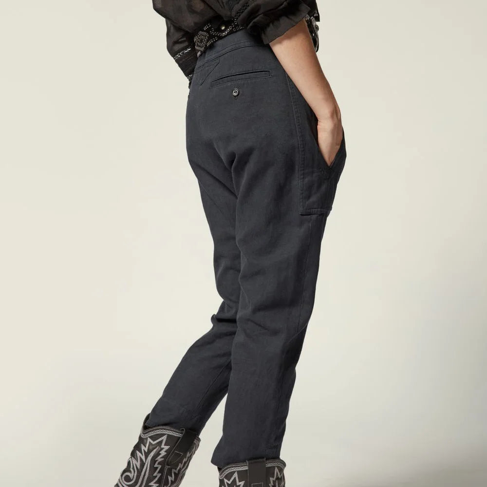 Isabel Marant Etoile "Raluni" Pant in Faded Black, size 38 (fits size 4)