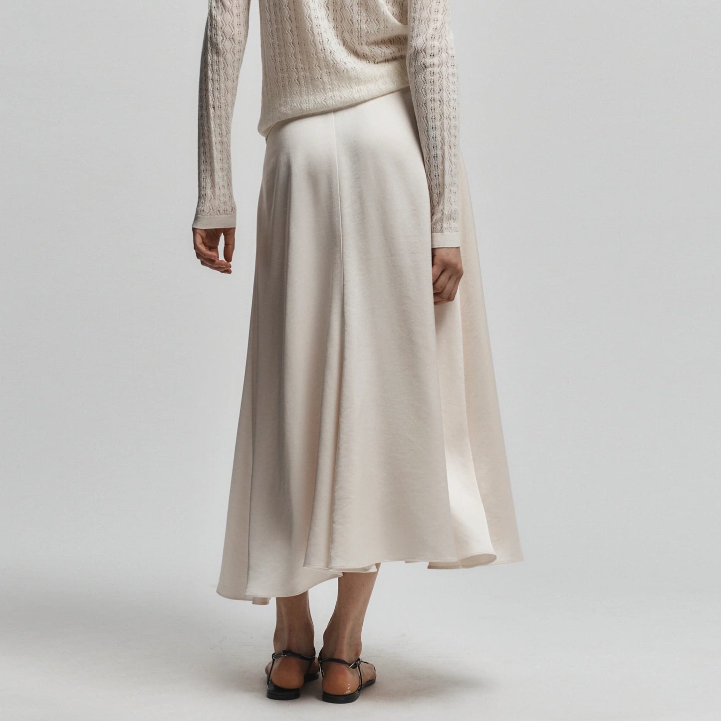 Saint Art "Frieda" Skirt in Ivory, size Medium