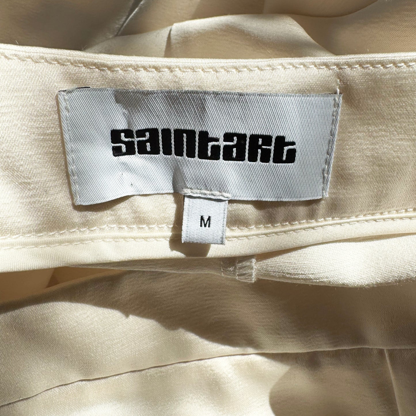 Saint Art "Frieda" Skirt in Ivory, size Medium