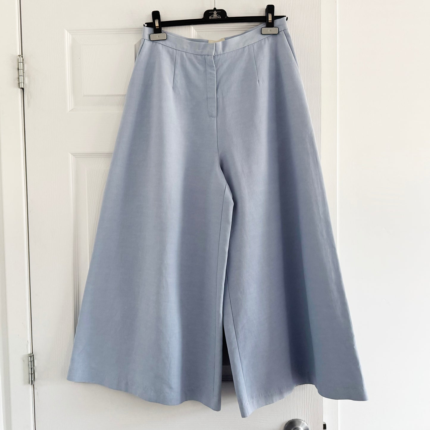 Samuji Wide Leg Pants in Blue, size 40 (size small)
