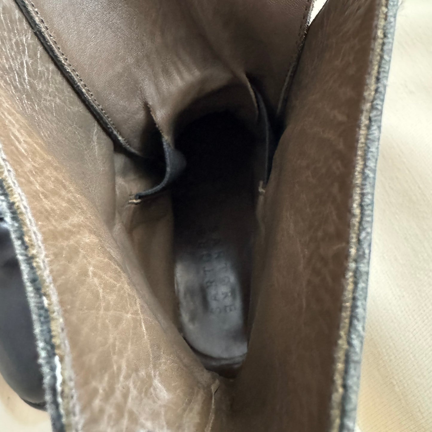 Sartore Wrap Ankle Moto Boots, size 37.5