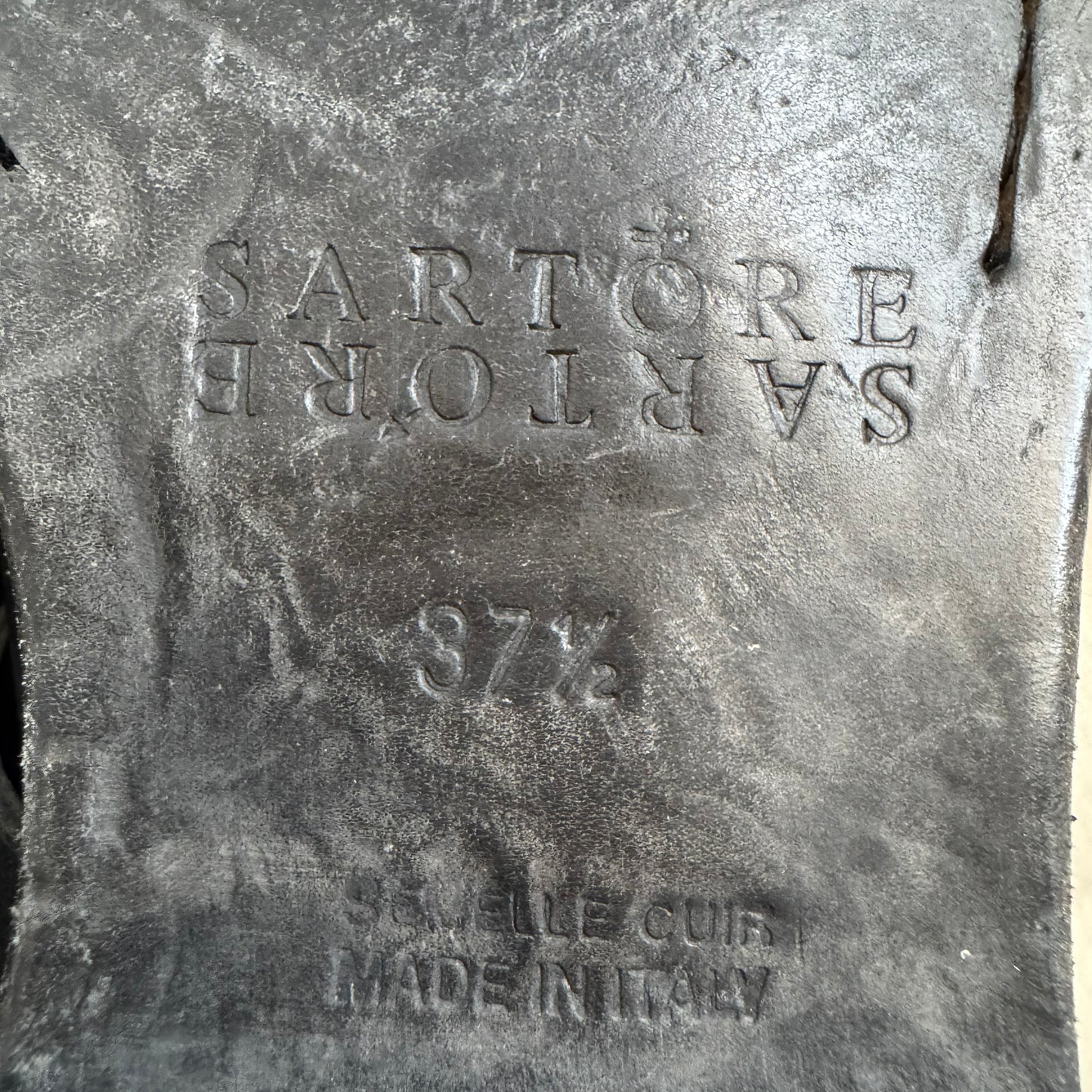 Sartore Wrap Ankle Moto Boots, size 37.5