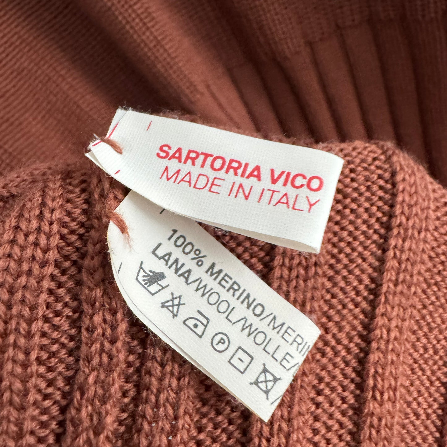 Sartoria Vico "Sailor" Dress in Rosewood, size Small