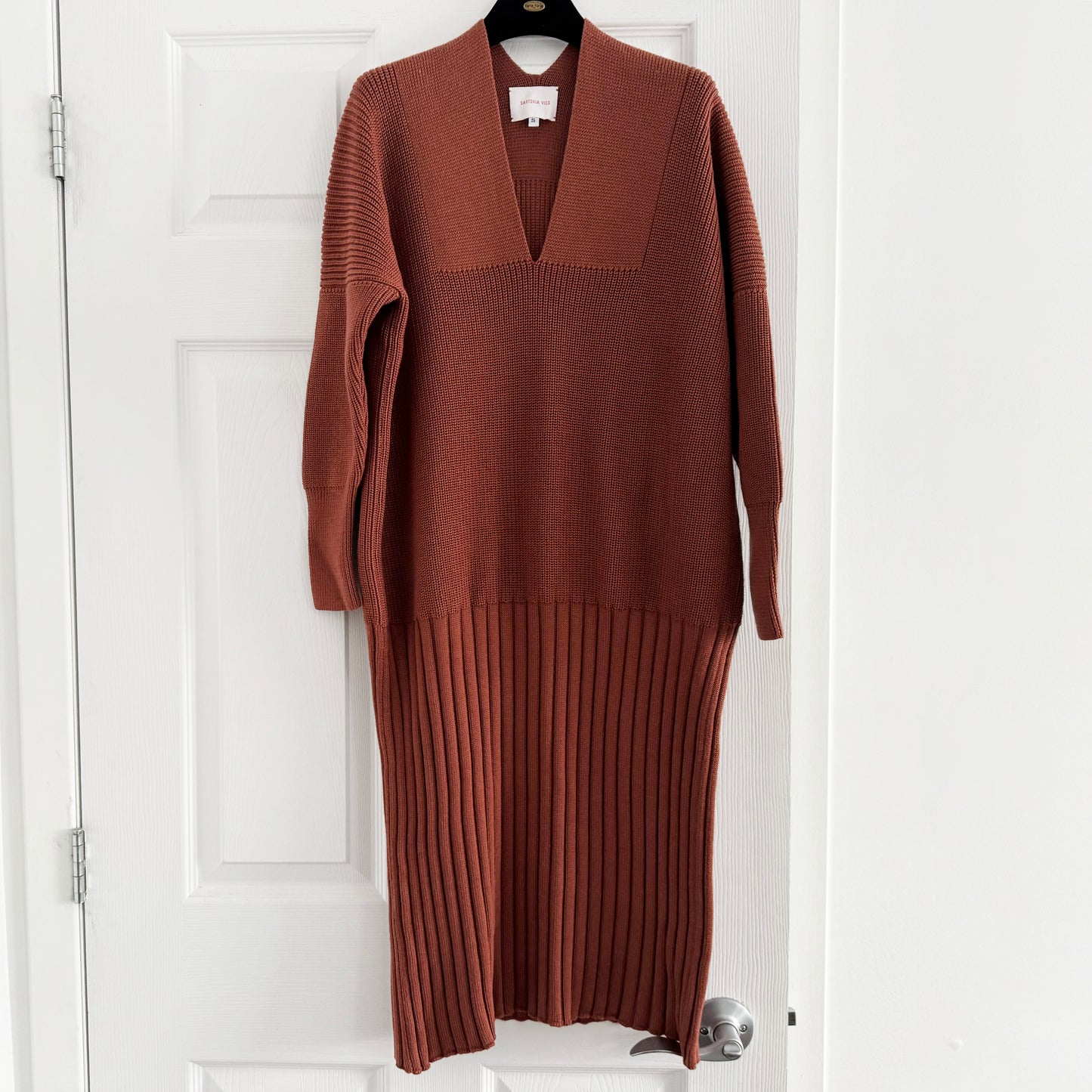 Sartoria Vico "Sailor" Dress in Rosewood, size Small