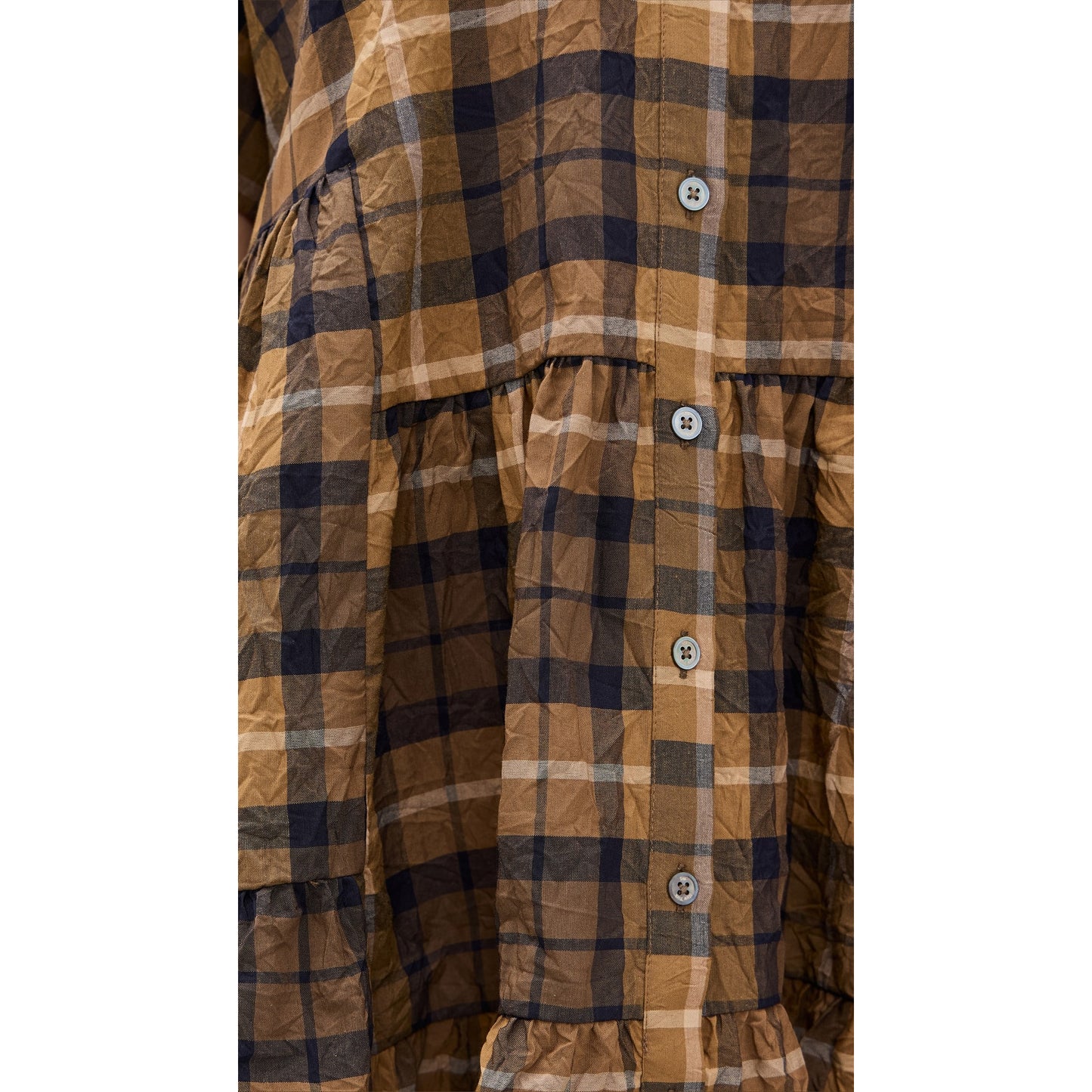 Sea New York "Caja" Plaid Mini Dress, size Large