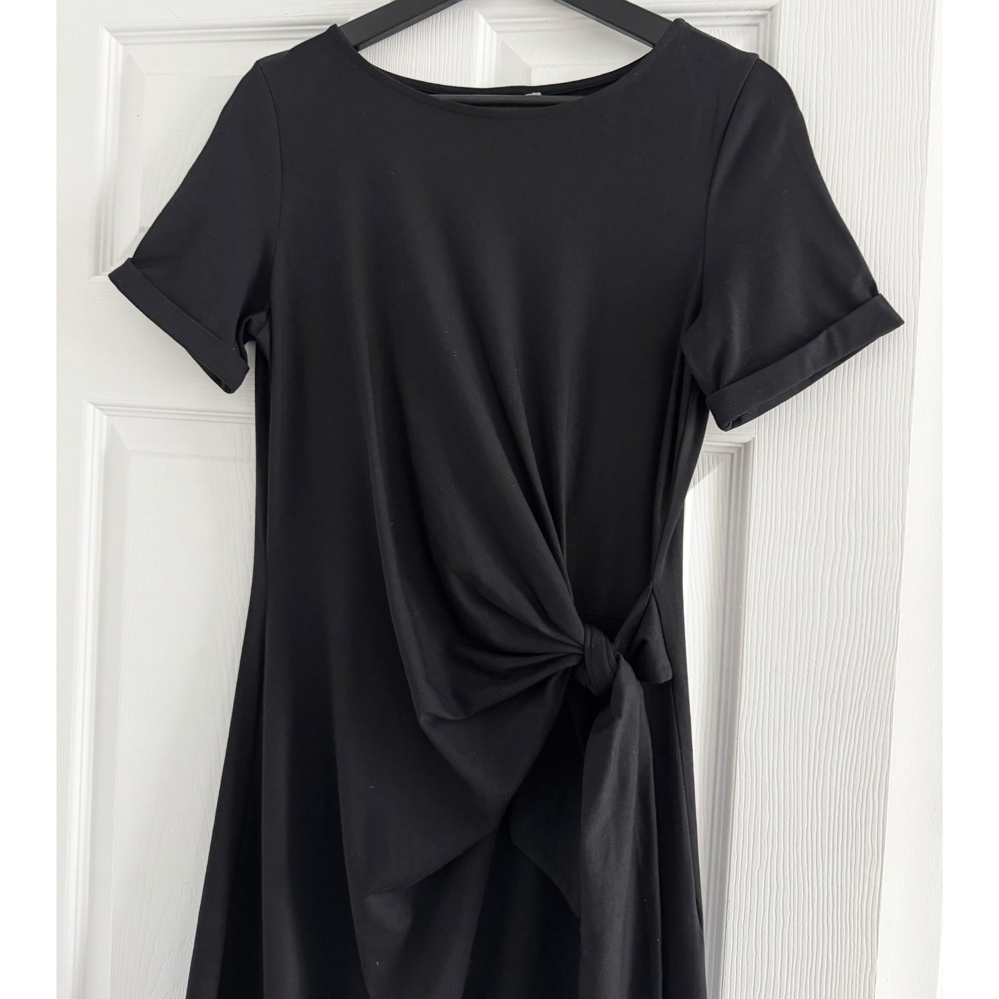 Sezane "Pippa" Jersey Dress in Black, size Medium