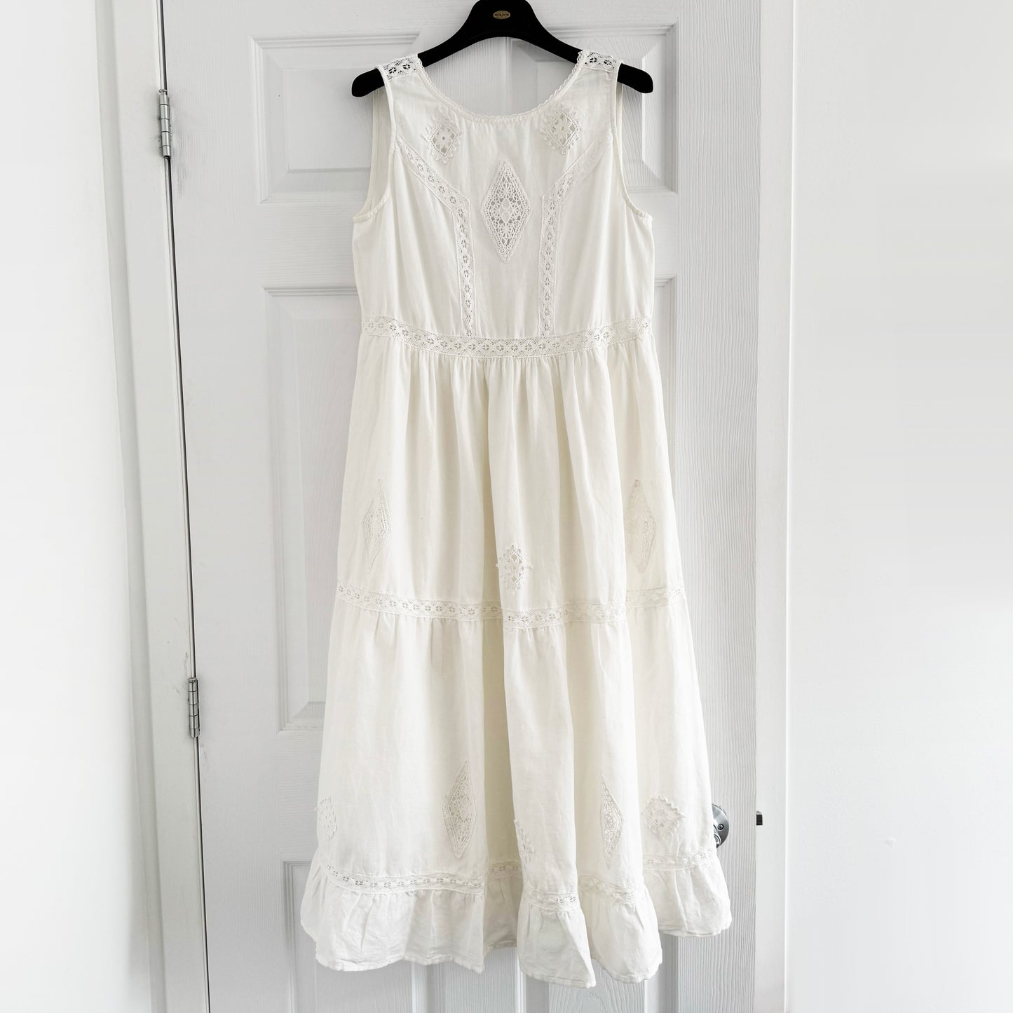 Sezane "Zarri" Dress in White, size 38 (fits XS/S)