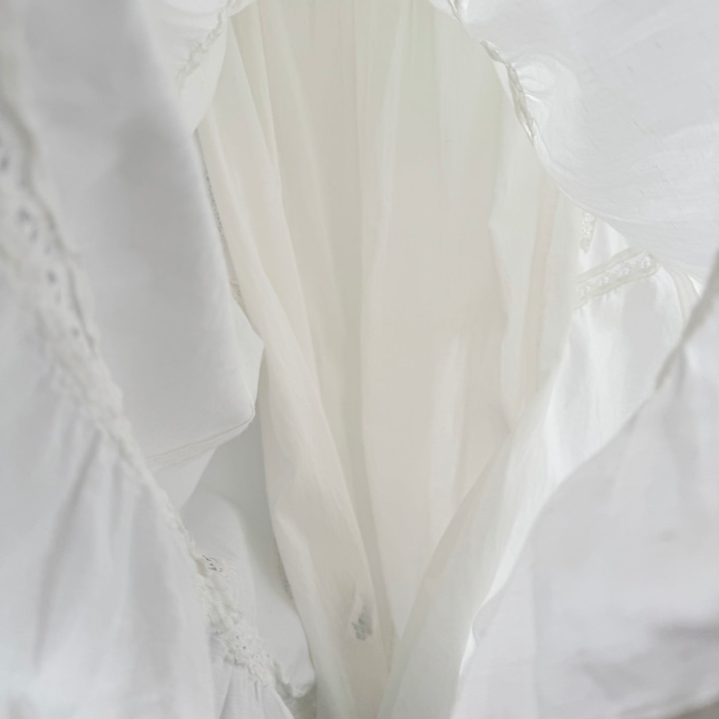 Sezane "Zarri" Dress in White, size 38 (fits XS/S)