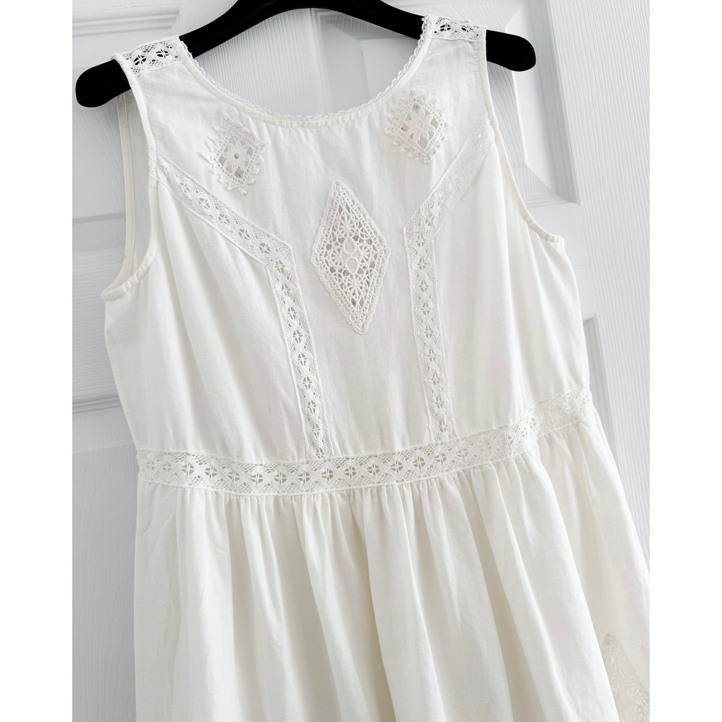Sezane "Zarri" Dress in White, size 38 (fits XS/S)