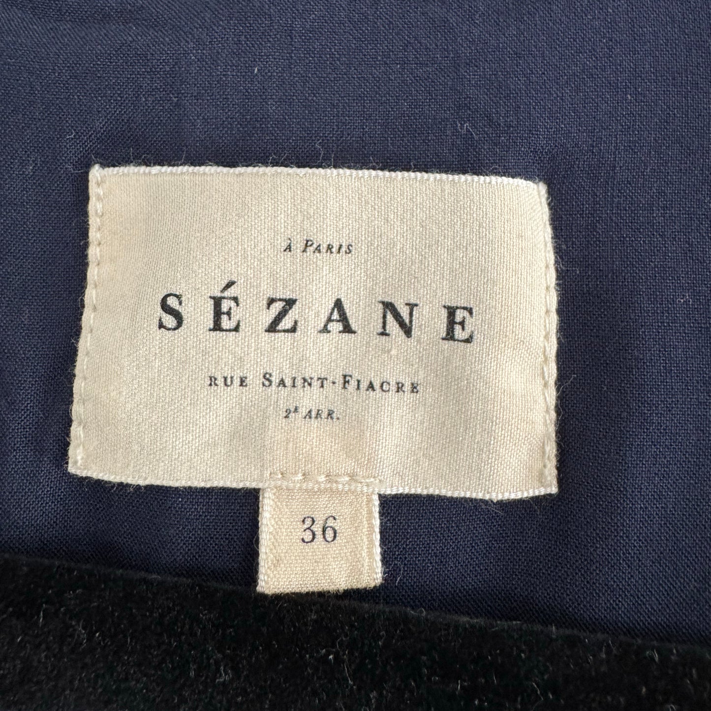 Sezane "Aaron" Plaid Vest in Maroon, size 36 (Size Small)