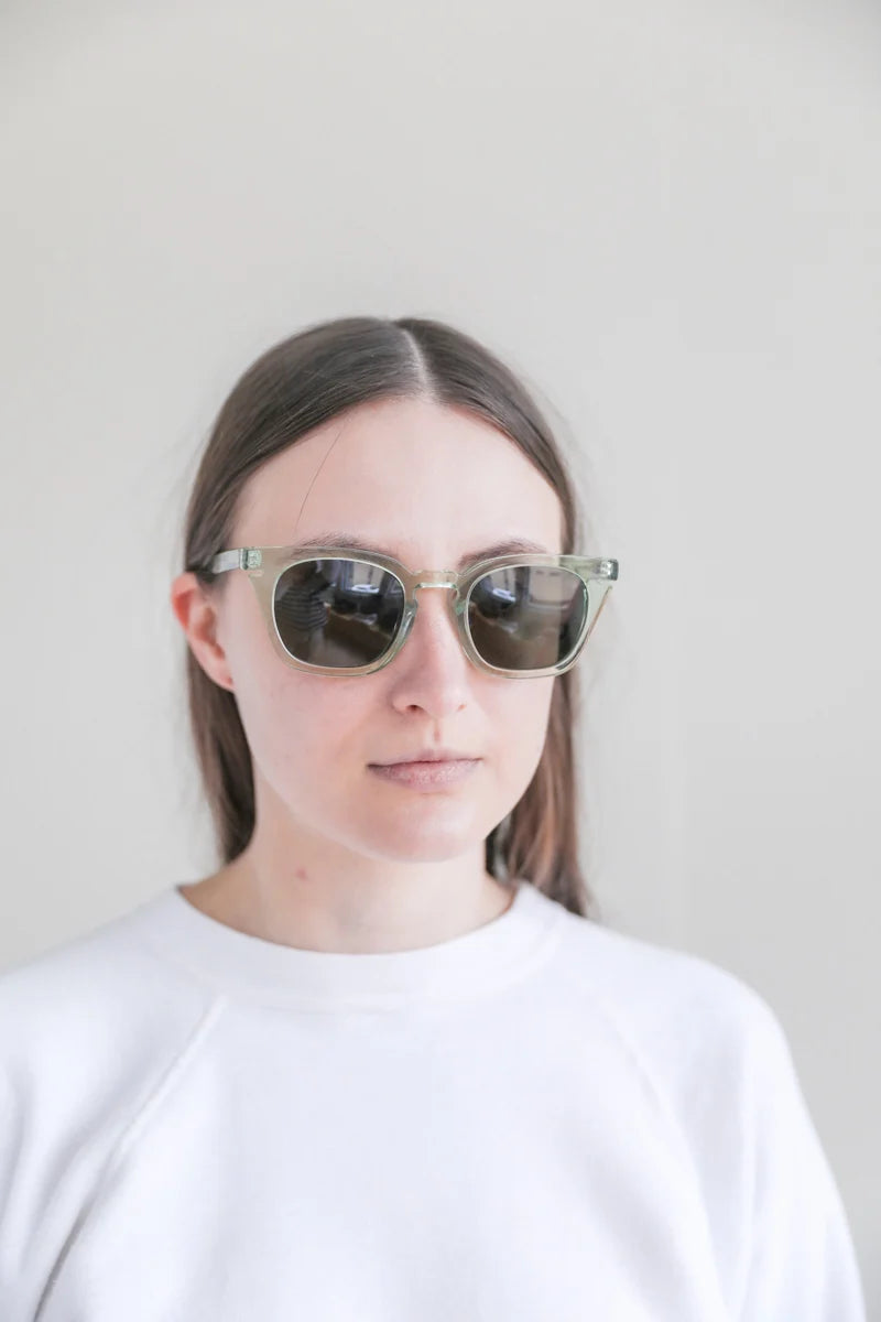 Lowercase "Roseland" Sunglasses in Smoke Grey