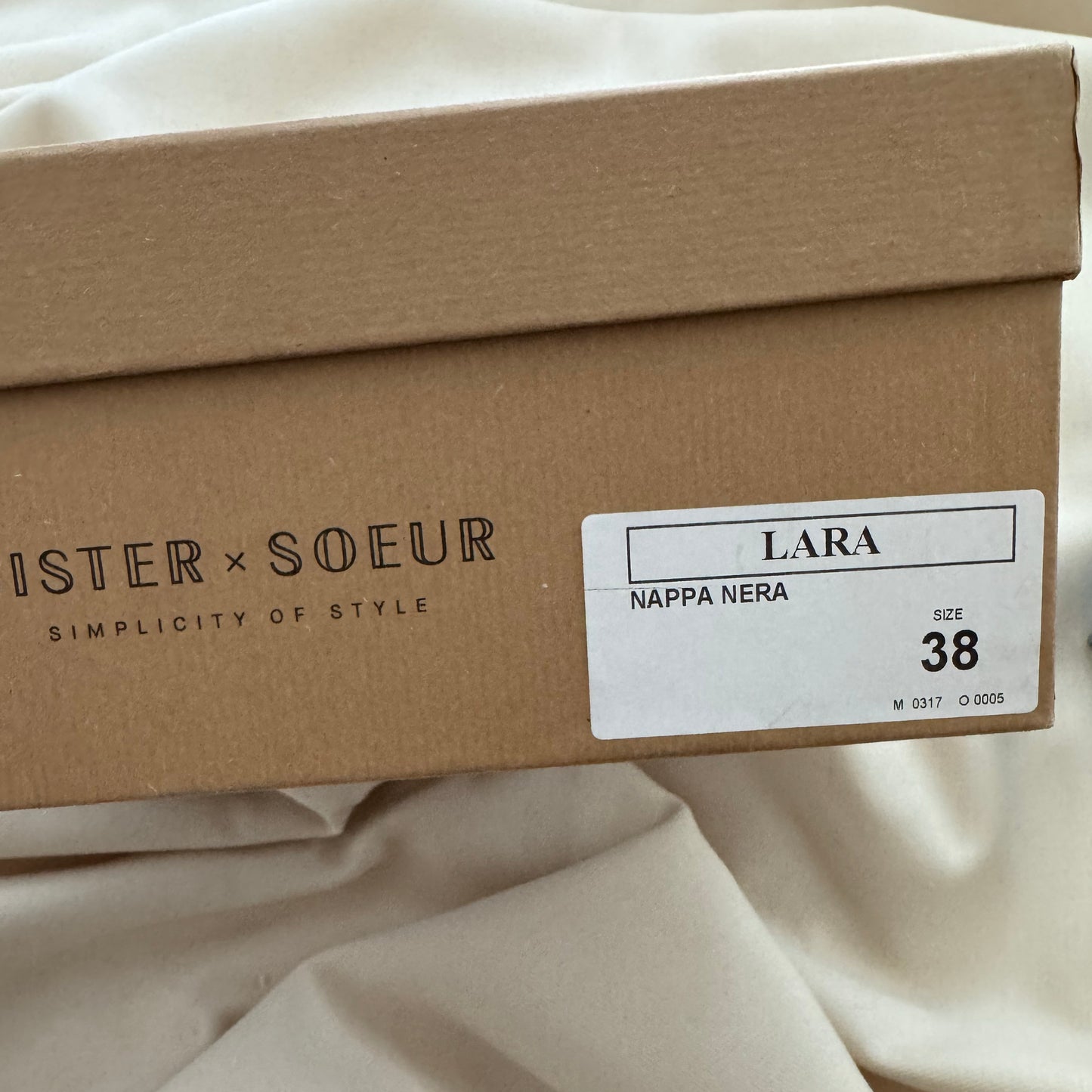 Sister x Soeur "Lara" Boots in Black, size 38