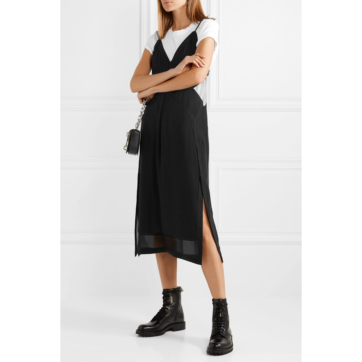 Robe caraco noire Rag&amp;Bone, taille XS