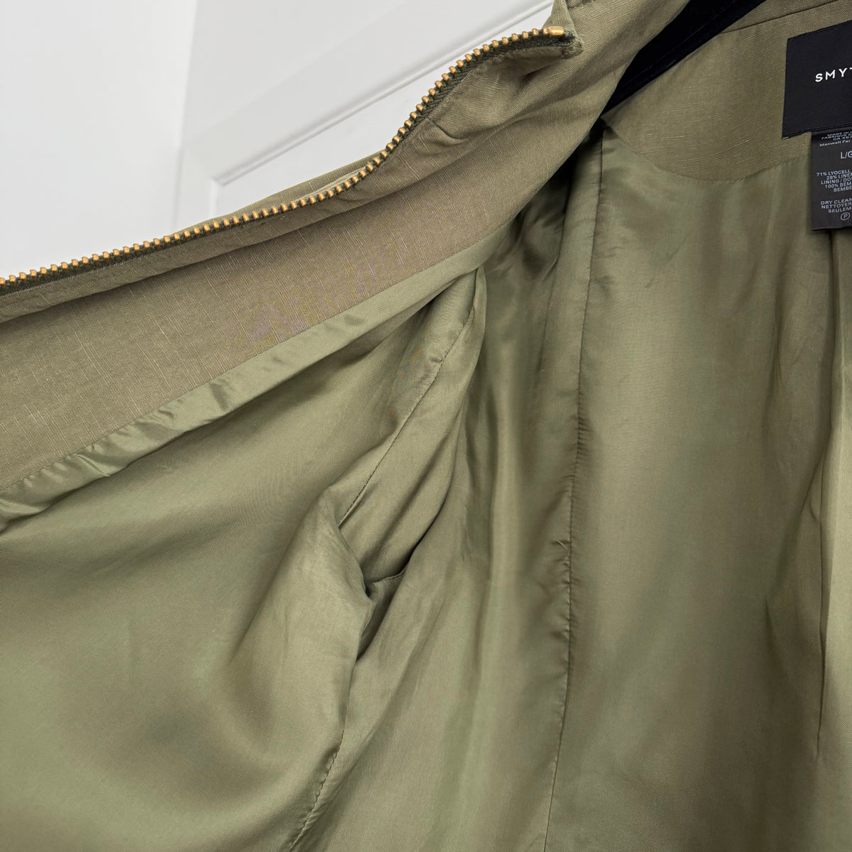 Smythe OG Surplus Jacket in Army Green, size Large