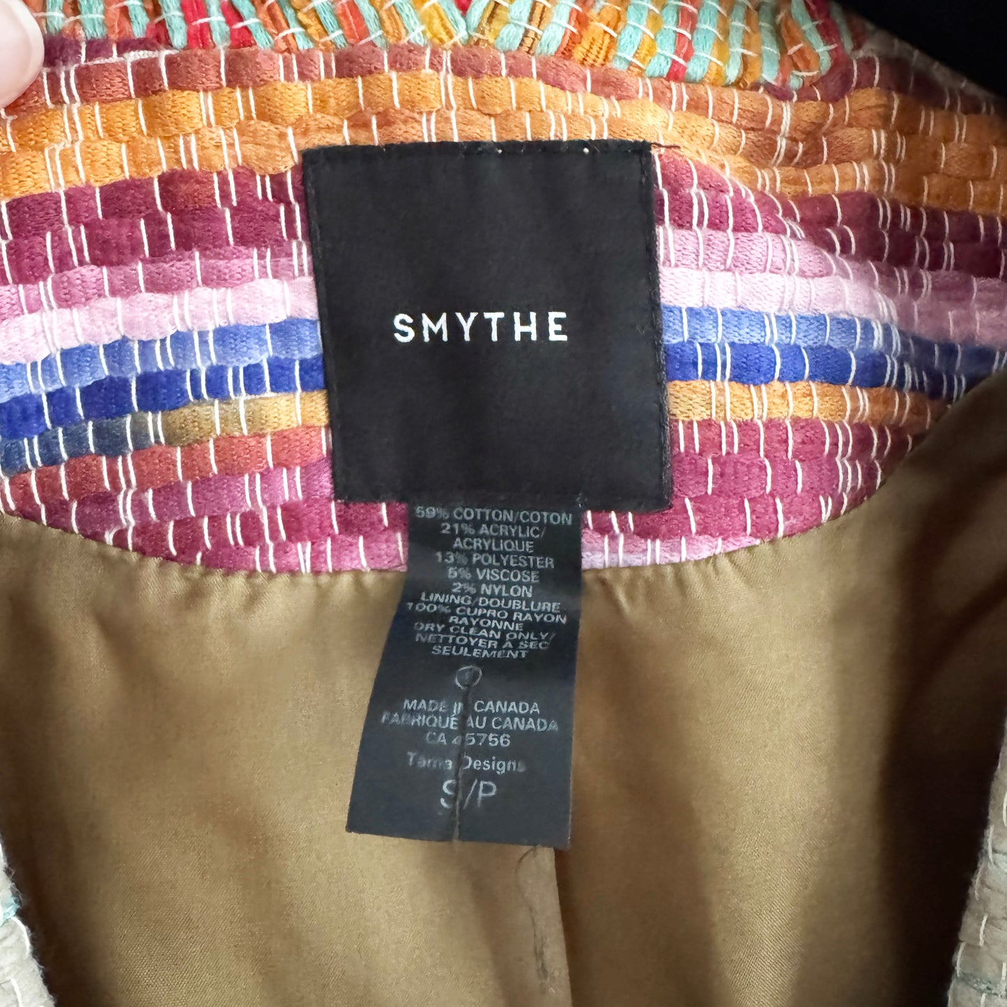 Smythe "Mini Baja" Jacket in Multicolour, size Small