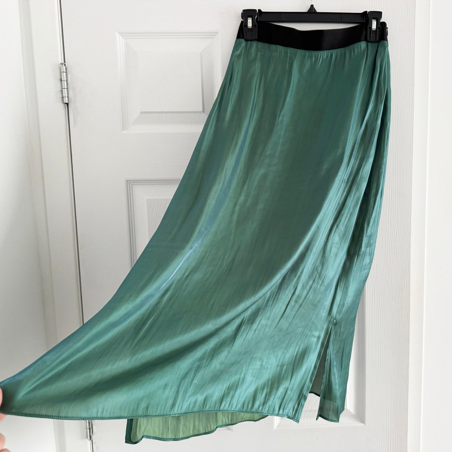 Smythe "Diaphanous" Skirt in Green, size Small (fits XS/S)